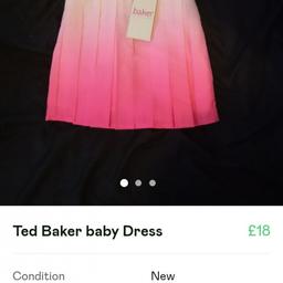 Baby dress new with the tag