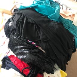 I have a whole pile of size 12 clothes from tops, jumpers, shorts, jeans, dresses.... all good condition ... over 40 items