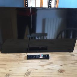 Bush tv hardly used as was on wall for project
No stand but wall bracket frame attached as per pic, no wall fitting included.
Grab a bargain. Free view and with controller.
Collection from hove