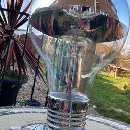Light ball lamp immaculate condition excellent lighting only a few months old paid £60