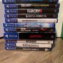 Prices vary
Make an offer of which games you want