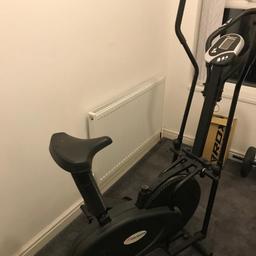 Cross trainer with digital work out fully working condition.