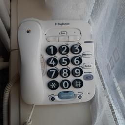 BT big button corded house phone £18
Used condition