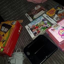 2ds with games and case