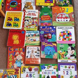 all good condition.
ABCbooks
123 books
animals
colours
Elmer
b32 collection Quinton