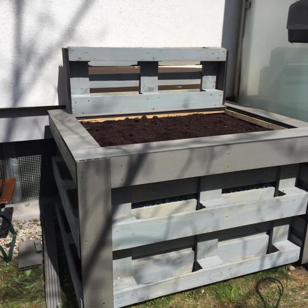Palettenbeet, Hochbeet , Pflanzenkästen in 85586 Poing für € 120,00 zum