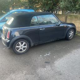 2007 / 57 REG
Starts, runs and drives great. MOT’d til 19 July 2021. Gearbox is smooth, Brand new clutch fitted less than a year ago, receipt included. Cloth interior in good condition. 121000 miles with good service history. Alloy wheels. Roof fully working.
Drivers door window works but needs attention
2 keys but both batteries are flat.
Passenger side bush needs replacement
A great car and a great low price
Fully working road worthy
Currently sorn

ANY INSPECTION WELCOME
07415716049