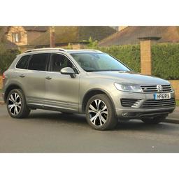 £20,575 or £209/month or less - SURREY - 2016 Volkswagen Touareg R-Line 3.0 V6 TDI 262PS Automatic, 47,400 miles, FSH, new MoT, clear history. Sat nav, Climate, Leather, Parking sensors, Heated seats, FM/DAB/SD/CD, Stowable tow bar, iPod/Aux/USB, Adaptive Cruise, and lots more. P/X, warranty included & finance available.

A luxurious and fast 4x4 full of 390bhp of V8 goodness. Everything working, ready to drive away. Exterior and interior condition very good throughout. Come and drive this lovely car any time, 7 days a week. Contact us on Messenger or call 05603 845 928 for any questions. We're members of Auto Trade Associates, a collective of certified, trusted and reliable vehicle retailers. Google for more.