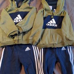 age 6-9 months adidas tracksuits. 2 available £5 each