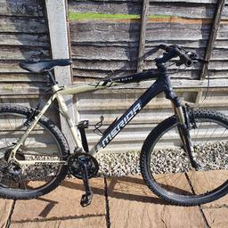 large merida mountain bike in good overall condition. few marks on frame due to brake cable. other than that good condition sensible offers 