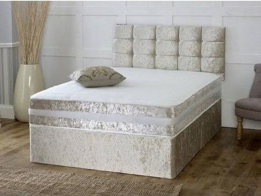 Buy & Sell West Yorkshire Leeds - Photos for Crush Velvet Divan Bed