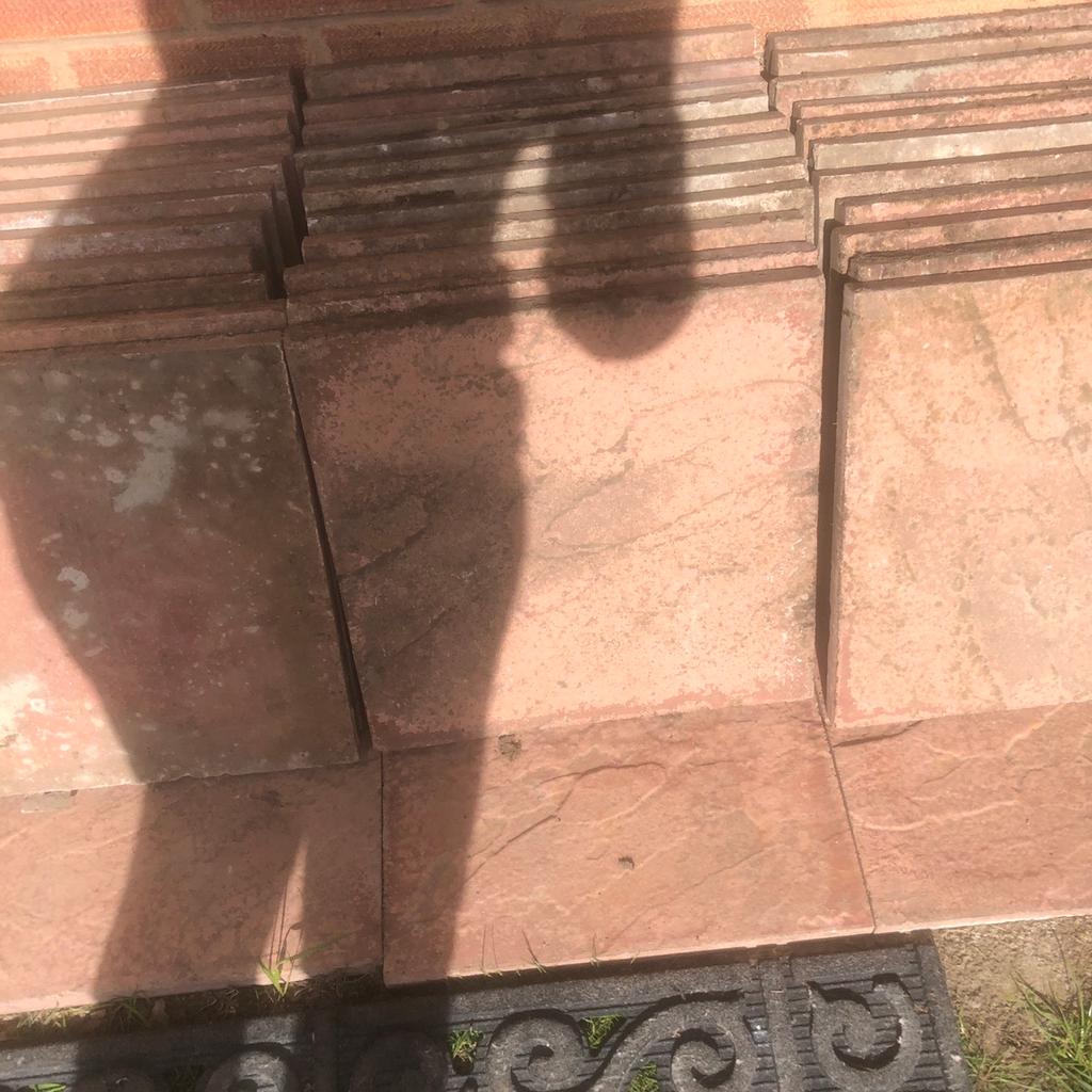 40. 2x2 riven red slabs in CV11 Nuneaton and Bedworth for £25.00 for ...
