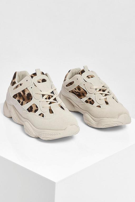 Buy & Sell West Midlands Birmingham - Photos for Boohoo Leopard Print Chunky Sole Trainers