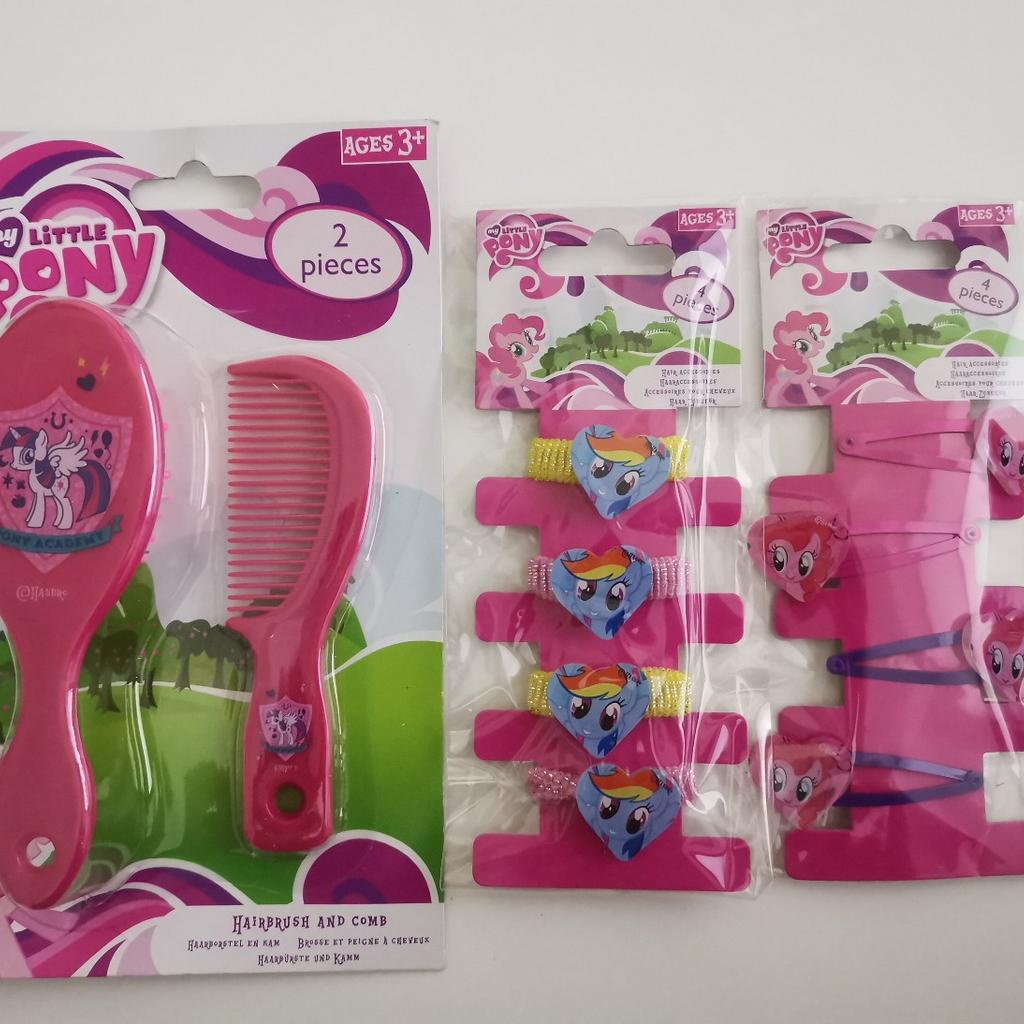 MY LITTLE PONY HAIR BOBBLES,CLIPS,Brush, Comb in SE17 London for £5.00 ...