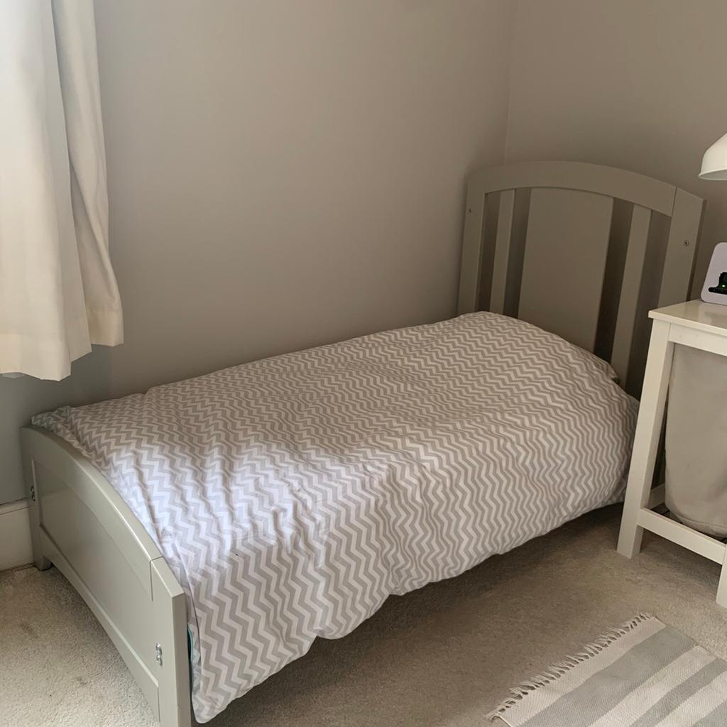Cot/cot bed, change table and Mattress. in SW2 London for £200.00 for