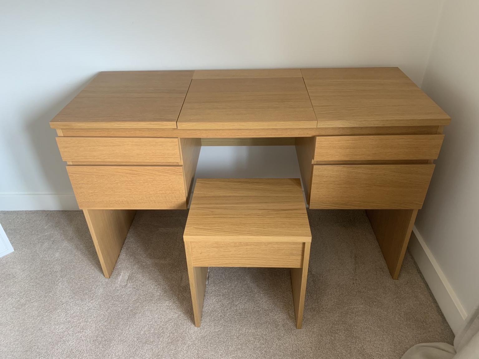 IKEA Malm Dressing Table / Desk & Stool in LE67 Leicestershire für 30