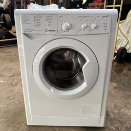 Indesit 7kg washing machine
Slight wear to print on on/off button due to cleaning
Hardly used as Nan couldn’t get on with it
Excellent condition
Comes with the paper work