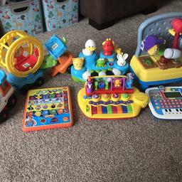 Free toy bundle . Used but in great condition some may need new batteries