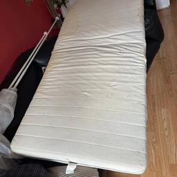Up for sale is Ikea single size mattress in good condition. Selling each for £10. It has removable washable protective covers. Collection only from Wembley Park HA9