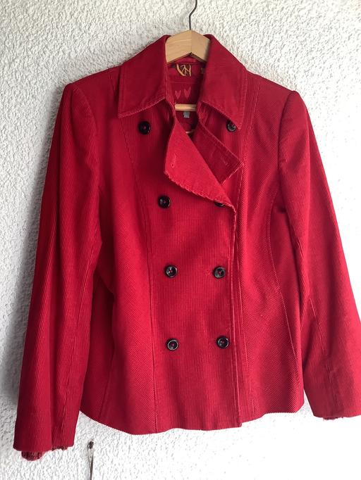 Buy & Sell Worcestershire Bromsgrove - Photos for Red Corduroy double fronted jacket (per unit)