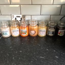 Yankee candles for sale
£13 each
Vanilla orchid x2
Exotic fruits x1
Cappuccino x1
Cosy up reconfort x1
Apple pomegranate x1
Please contact sara on
07549 994992
Pick up only ts3