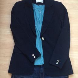 Sticky Fingers navy size 10 blazer jacket with single button. Collect from Kingston KT1 or pay postage.