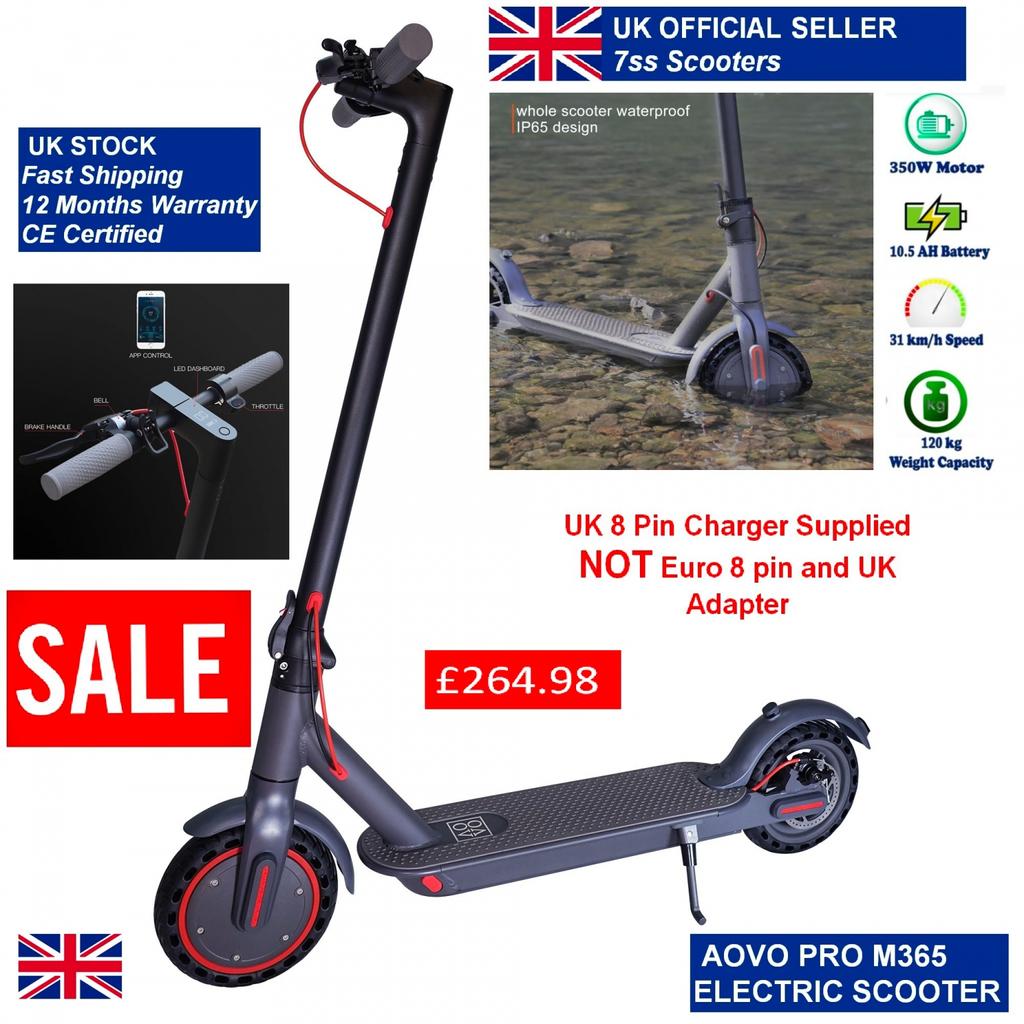 AOVO Pro M365 Electric Scooter 31kmph in SK10 Prestbury for £264.95 for