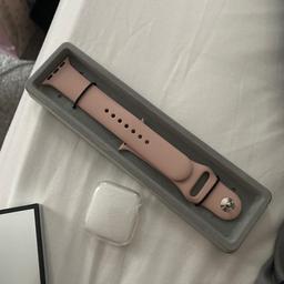 Pink Apple Watch strap 
Will fit series 1,2 or 3
Brand new 
Collection Hornchurch or delivery £4.95