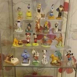 Disney figures, 20 in total. See pics for full details. Collection from Wombourne WV5.