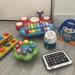 Hardly used bundle of baby learning toys