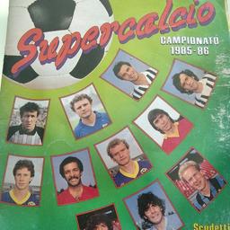 album campionato 1985 - 1986
incompleto