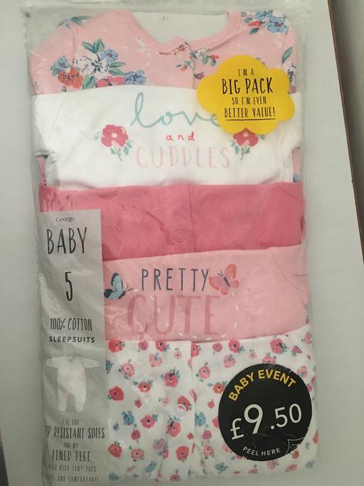 Buy & Sell Leicestershire Charnwood - Photos for 5x Baby sleeping suits