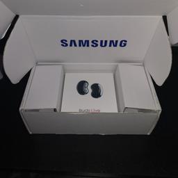 BRAND NEW FACTORY SEALED.

Samsung Buds Live R180 Mystic Black.

Received with phone contract as a reward. Won't use them, so I am selling instead.