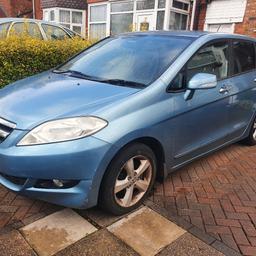 Honda FRV
BI fuel
119k
12months mot
starts and drives
some light damage to wing but doesnt affect the drive

any inspection welcome
quick sale wanted