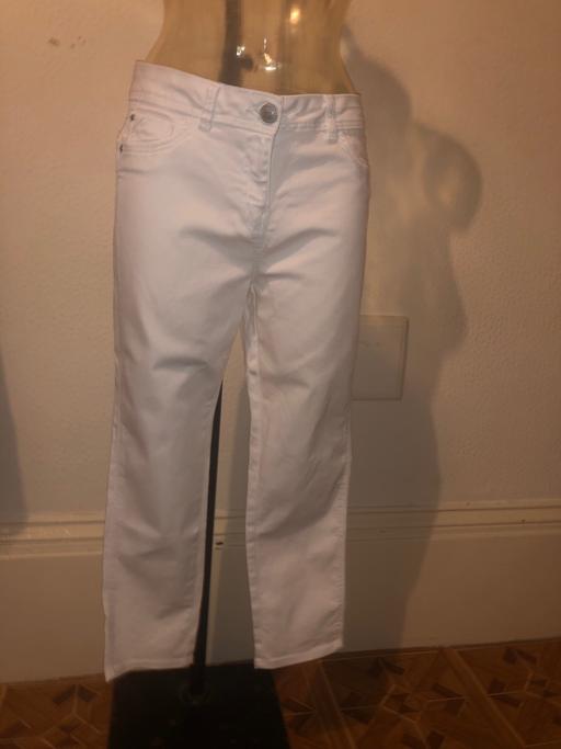 Buy & Sell Merseyside Sefton - Photos for Ladies White Cropped Jeans size 10