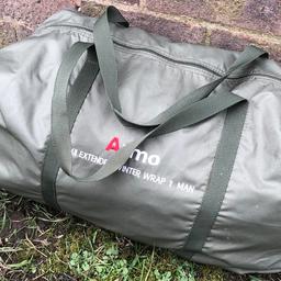 Trakker Mk2 1 man armo carp fishing 

Bivvy

Groundsheet

Hd carry bag

pegs 

Frame support system

Extended winter wrap, this set would have been over £600 new

£325 dartford 07577240443