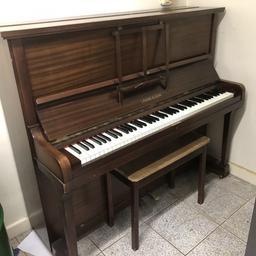 Crane and son piano second hand from a smoke and pet free home