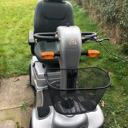 Forever Active Mobility Scooter 

Used but in good working condition 

Lights and horn work 

Nice padded seat 

Basket at the front for shopping 

Slow (Tortoise) and fast ( Rabbit) settings 

Comes with charger