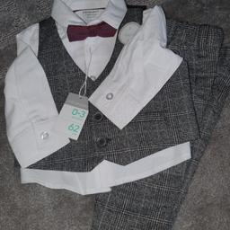 baby boys suit new with tags 0-3mths