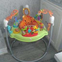 baby jumperoo. Clean and fresh. My son is growing out of it now and getting bored of it.