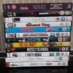 Dvds
Bundle of great chick flicks!!!...ideal for a girlies night in 😍....cash on collection only...
Stay safe sale.