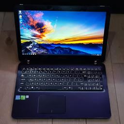 ASUS ZenBook Flip 360 Touchscreen UX560UQ 15.6” Full HD with intel i7 2.5ghz processor, 16gb RAM, 512gb NVME you will be lucky to find this spec in this model.

Built out of aluminium, Illuminated keyboard, Touchscreen flips to tablet, or can stand up for desktop use. It has high quality Bang & Olufsen Speakers and NVIDIA® GeForce® 940MX with 2gb VRAM, HDWebcam, IR camera for Windows Hello, Wireless AC, Bluetooth and fully licensed  Windows 10 64bit.