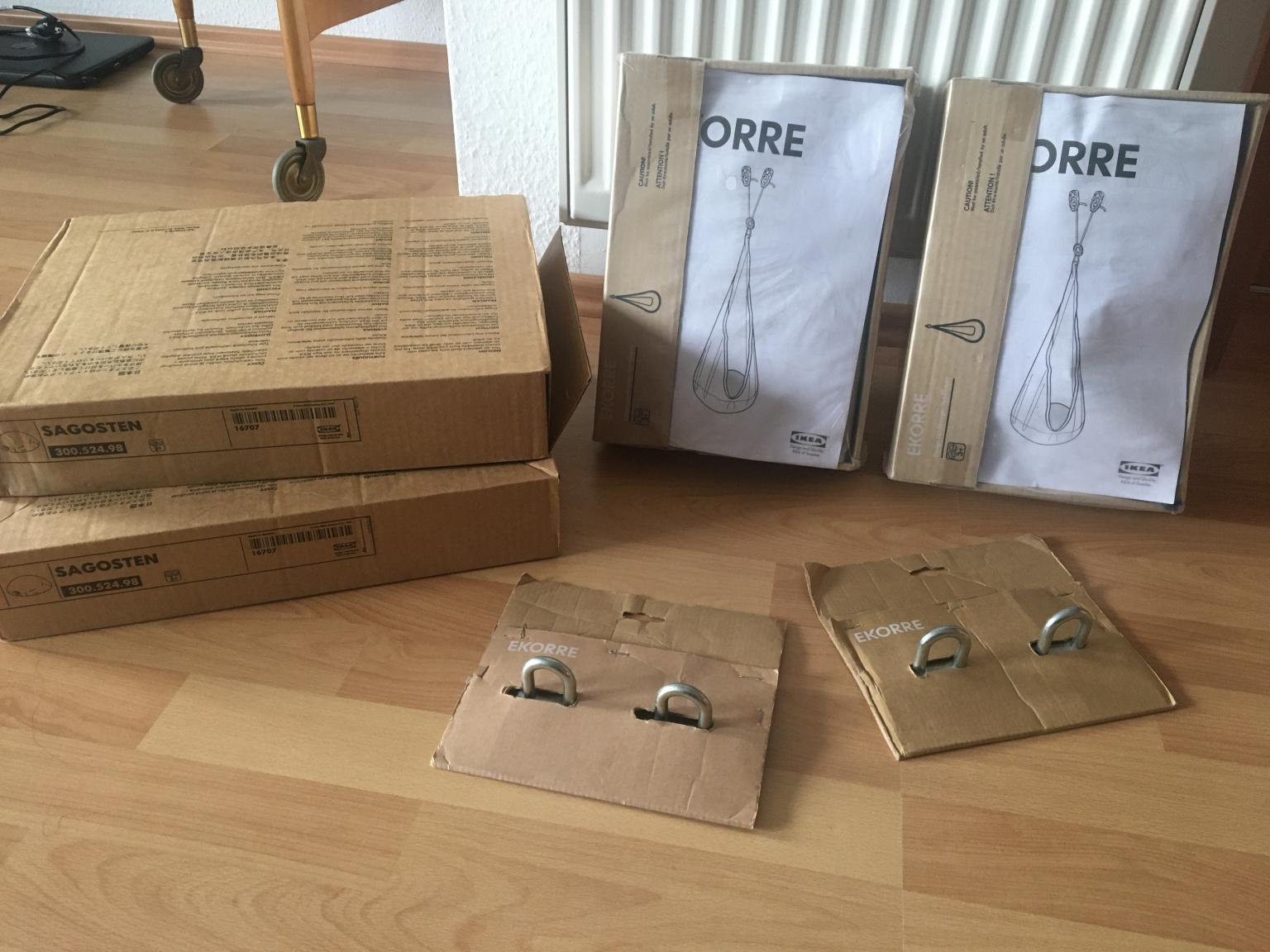 2x IKEA EKORRE Hängesessel in 76877 Offenbach an der Queich for €25.00 ...