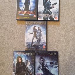 Underworld dvd complete collection and its collection only