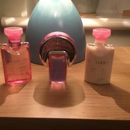 BVLGARI
OMNIA
Pink Sapphire
Gift set
Includes 40ml Eau de toilette
Bath and shower gel
Body lotion
Unwanted Xmas gift
Received 2 sets
RRP 52.00
