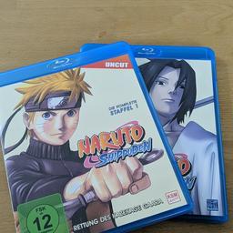 verkaufe die erste und zweite Staffel von Naruto Shippuden als BlueRay.
top Zustand, keine Kratzer oä auf der CD.
Versand ist bei Übernahme der Kosten möglich, kostet versichert via DHL 5€.