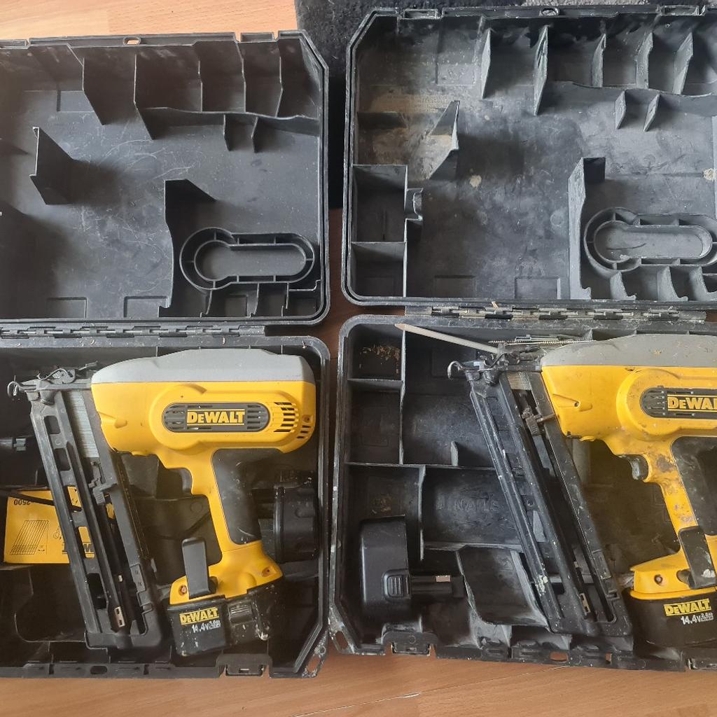 2 DEWALT 14v 2ND FIX NAIL GUNS in CR4 Merton for £40.00 for sale Shpock