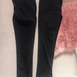 2 pairs of M&S super skinny black school trousers worn a handful of times excellent condition age 15-16 years
