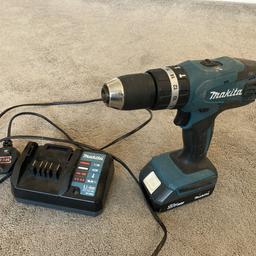Drill and charger. All working order but Chuck will not close. Assume someone will be able to fix that and then you have a decent makita combo drill

Prices to sell

Collection preferred but can send as well