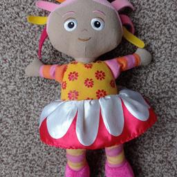 Singing Upsy Daisy Soft Toy. Press her tummy and she talks and sings. In full working order.
From a smoke free home.
£1
